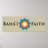 Bahá'í Faith Poster (Vorne)