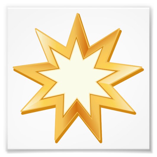 Baha'i Fotodruck (Vorne)