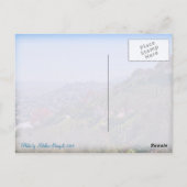 Bahá'í Gardens of Haifa, Israel Postkarte (Rückseite)