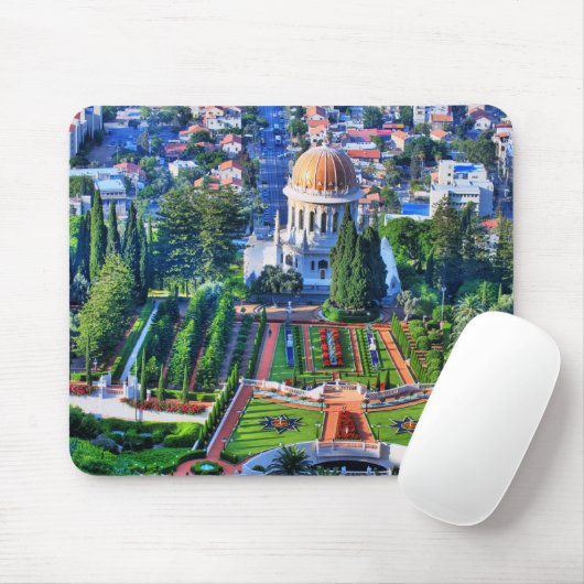 Baha'i Garten Mousepad (Mit Mouse)