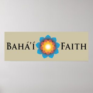 Bahá'í Glaube Poster
