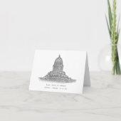 Baha'i House of Worship, Kampala, Uganda Karte (Vorderseite)