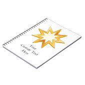 Baha'i Journal 6,5" x 8,75" Notizblock (Linke Seite)