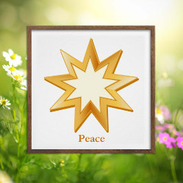 Baha'i Peace Poster