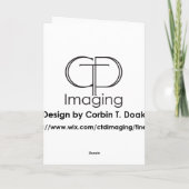 Baha'i Quote Card Karte (Rückseite)