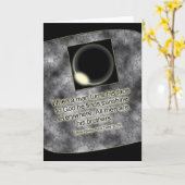 Baha'i Quote Card Karte (Gelbe Blume)