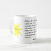 Baha'i star kaffeetasse (Vorderseite Links)