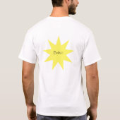 Baha'i star T-Shirt (Rückseite)