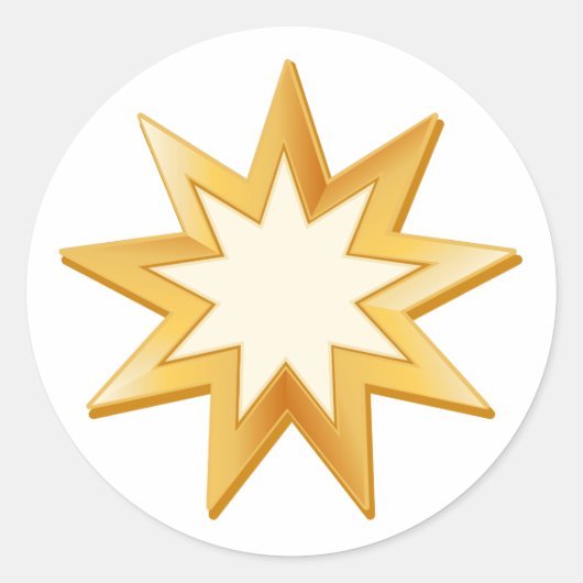 Baha'i Sticker (Vorderseite)