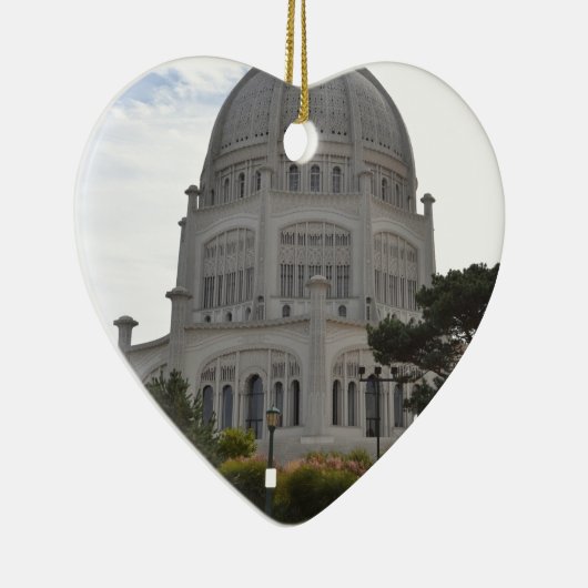 Bahai Tempel in Wilmette, IL Keramik Ornament (Rechts)