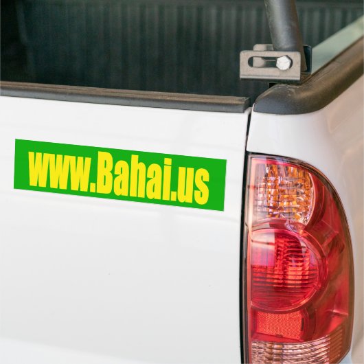 Bahai.us Autoaufkleber (Auf Lkw)