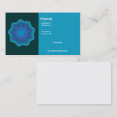 Baha'i Visitenkarte (Vorne/Hinten)