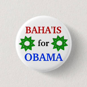 Baha'is für Knopf Obama 2012 Button