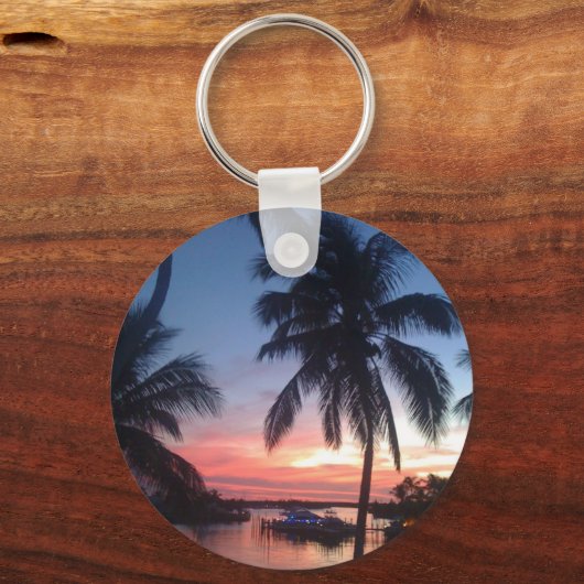 Bahama Abend Schlüsselanhänger (Vorderseite)