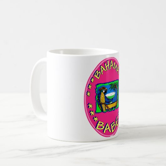 Bahama Babe Kaffeetasse (Vorderseite Links)
