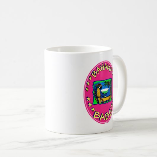 Bahama Babe Kaffeetasse (VorderseiteRechts)