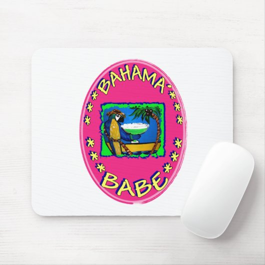 Bahama Babe Mousepad (Mit Mouse)