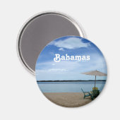 Bahama Beach Magnet (Vorderseite/Rückseite)