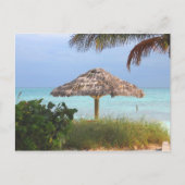 Bahama Beach Paradise Postkarte (Vorderseite)