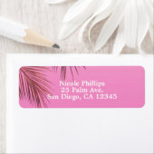 Bahama Breeze Bronze Palm Pink Rose Gold Wedding (Insitu)