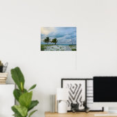 Bahama Breezes at Sunset, Treascay Poster (Heimbüro)