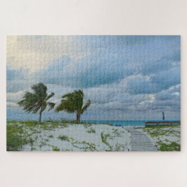 Bahama Breezes at Sunset, Treasure Cay Poster Puzzle