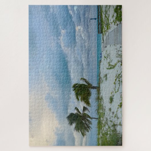 Bahama Breezes at Sunset, Treasure Cay Poster Puzzle (Vertikal)