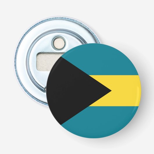 Bahama-Flaggen-Souvenir Flaschenöffner (Vorderseite)