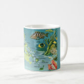 Bahama-Inseln Karte Kaffeetasse (VorderseiteRechts)