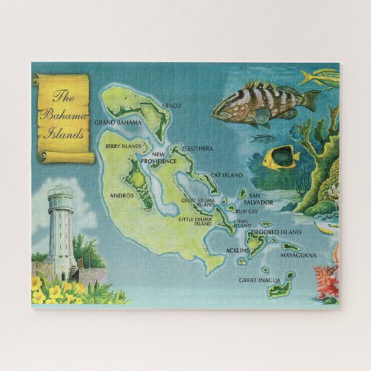 Bahama Islands Jigsaw Puzzle (Horizontal)