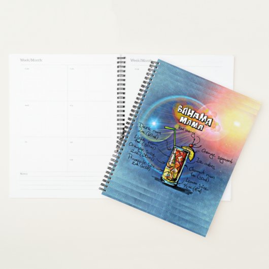 Bahama Mama Cocktail (#8 von 12 Sets mit Rezept fü Planer (Anzeige)