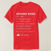 Bahama Mama Definition: _ Funny T-Shirt (Design vorne)