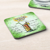 Bahama Mama Drink Recipe Getränkeuntersetzer (Linke Seite)