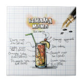 Bahama Mama Fliese (Vorderseite)