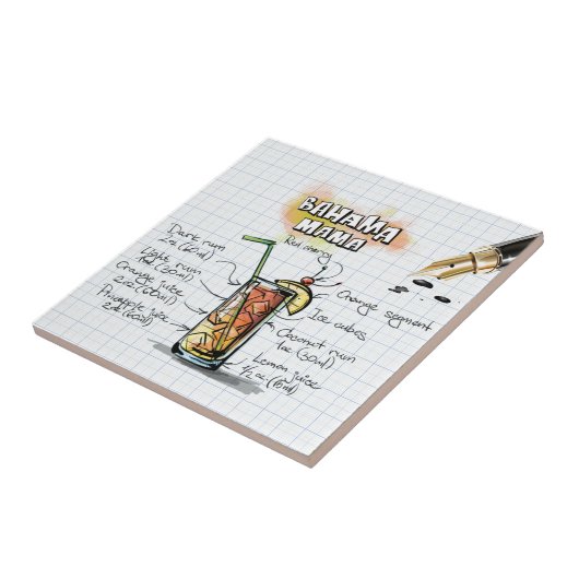 Bahama Mama Fliese (Seite)