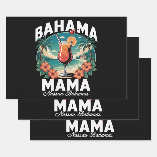 Bahama Mama Nassau Geschenkpapier Set (Set)