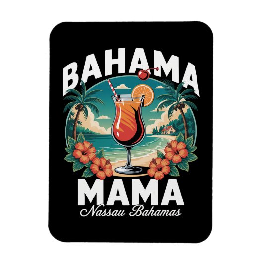 Bahama Mama Nassau Magnet (Vertikal)