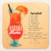 Bahama Mama Paper Untersetzer (Vorderseite)