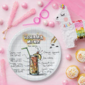 Bahama Mama Pappteller (Party)