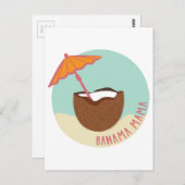 Bahama Mama Postkarte (Vorne/Hinten)