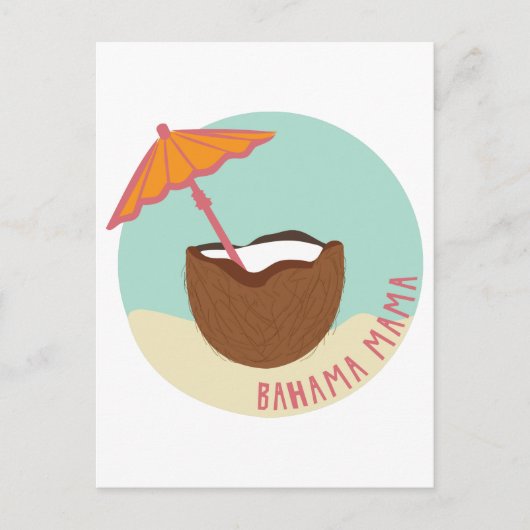 Bahama Mama Postkarte (Vorderseite)