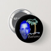 Bahama Obama Button (Vorne & Hinten)