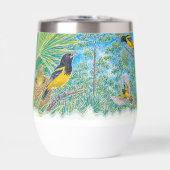 Bahama Oriole Weintumbler (Vorderseite)