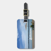Bahama Strand Gepäckanhänger (Vorderseite vertikal)
