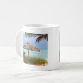 Bahama Strand-Paradies Kaffeetasse (Vorderseite Links)