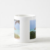 Bahama Strand-Paradies Kaffeetasse (Mittel)