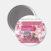 Bahama Sun T - Shirt und Geschenke Magnet (Vorderseite/Rückseite)