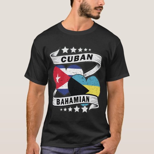 Bahama und Kuba T-Shirt (Vorderseite)