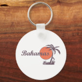 Bahama Worn Retro Schlüsselanhänger (Vorderseite)