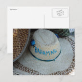 Bahamahut Postkarte (Vorne/Hinten)